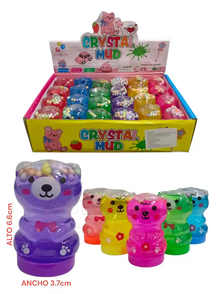 Slime Cristal Pequeño Diseño Surtido