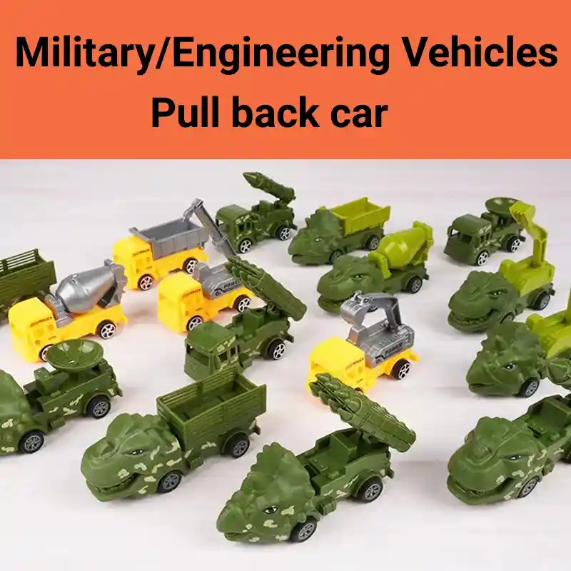 Carro Dinosaurio Bolsa X4 Con Impulso