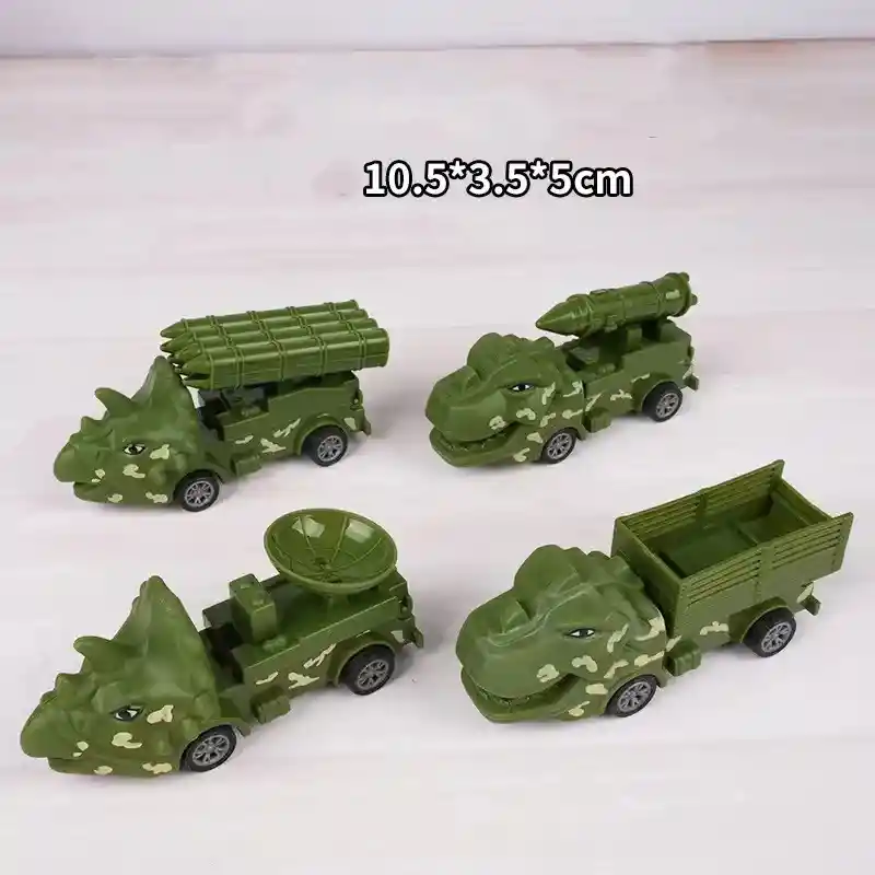 Carro Dinosaurio Bolsa X4 Con Impulso