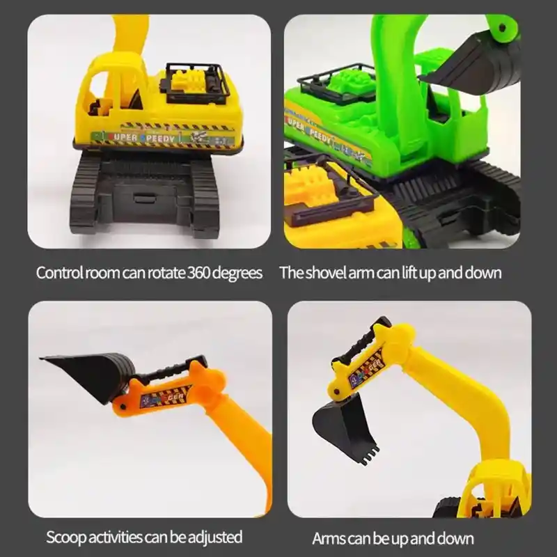 Juguete Retroexcavadora Mediana Impulso