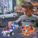 Carro Monster Marino Con Luces