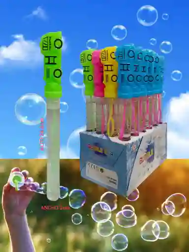 Burbujeros Tubo Mediano