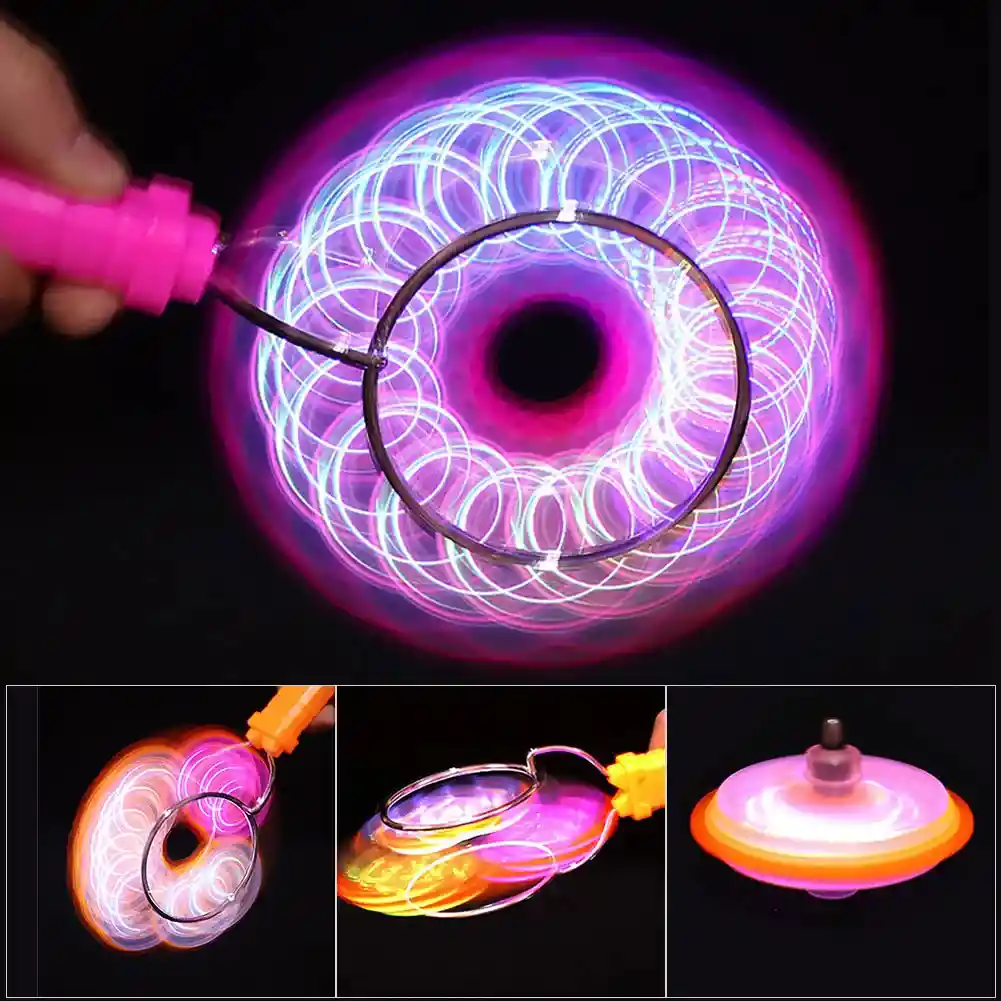 Yoyo Trompo Magnetico De Luces