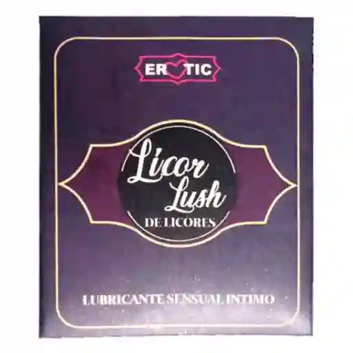 Lubricante Íntimo Caliente Licor Lush Sachet Sabor Baileys