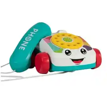 Telefono Didactico Para Niños Cuerda Ruedas