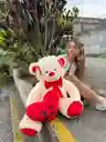 Oso De Peluche Con Corazon 100cm