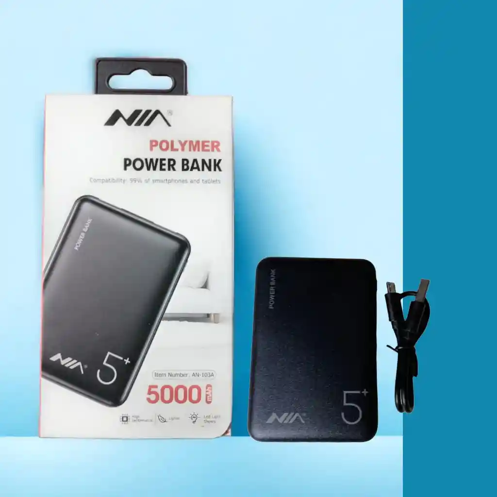 Batería Portátil /power Bank Nia 5.000mah