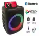 Parlante Pequeño Bluetooth , Usb Y Radio Recargable Rgb