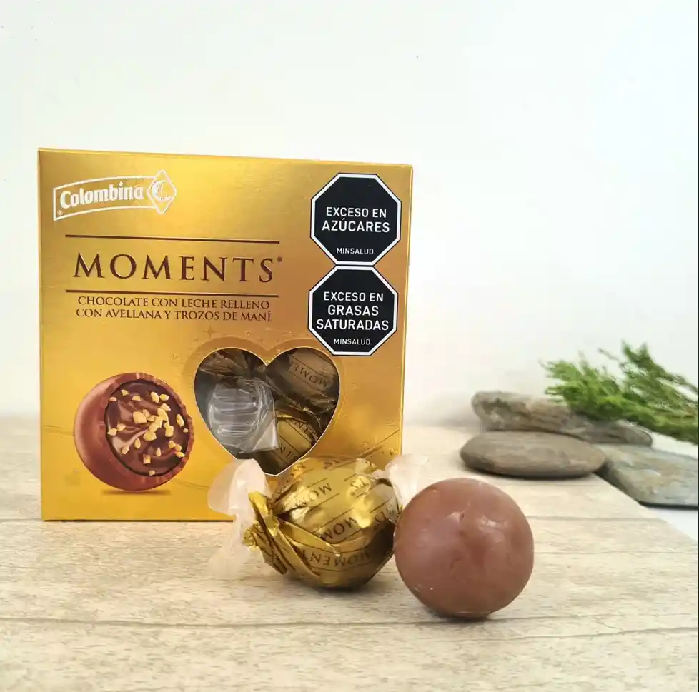 Regalo De Agradecimiento + Chocolates Moments 🌟