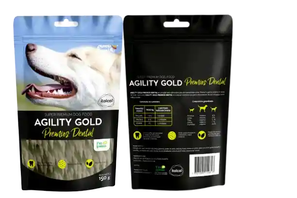 Agility Gold Premios Dental Para Perro X 150g