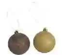 Bolas Navideñas Set Surtido 44 Esferas Navidad Doradas