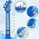 Juguete Guitarra Eléctrica Con Gafas Micrófono Niños Azul 8026