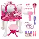 Tocador Niñas Secador Princesas Accesorios