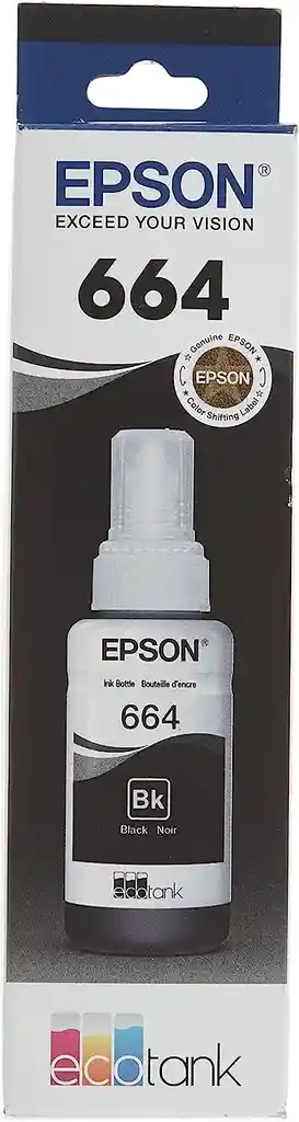 Tinta Epson 664 Negra