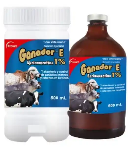 Ganador-e Eprinomectina Iny Fco X 250 Ml