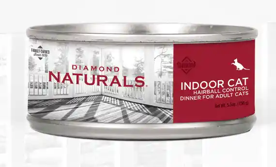 Diamond Naturals Indoor Cat Hairball Control Dinner For Adult Cats Lata