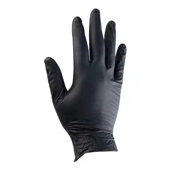 Guante Nitrilo Negro Talla L X 100 Und