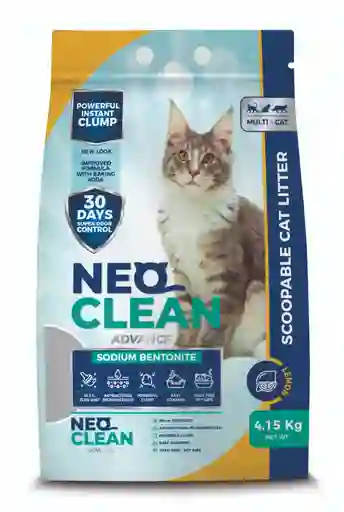 Neo Clean® Arena Sanitaria Para Gatos Aroma A Limón 8.3 Kg