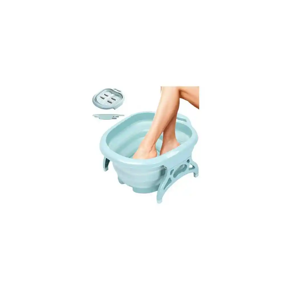 Tina Spa Para Pies Bañera Plegable Portátil