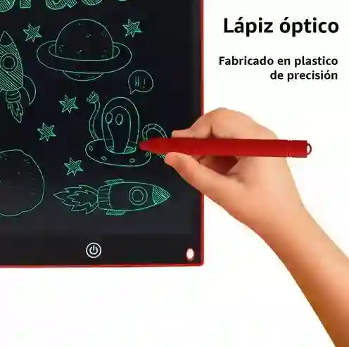 Tableta Mágica De Dibujo Con Luz Led Neón Magic Pad