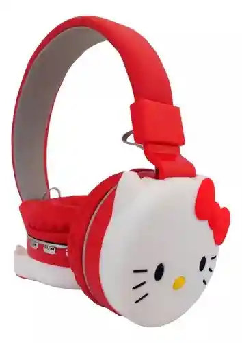 Diadema Ah-806d Hello Kitty Roja