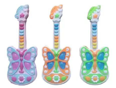 Juguete Guitarra Para Bebe Con Luz Y Sonido