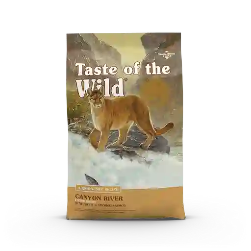 Taste Of De Wild Canyon River X 5 Lbs Taste Alimento Para Gatos 5 Lbs Taste Gatos