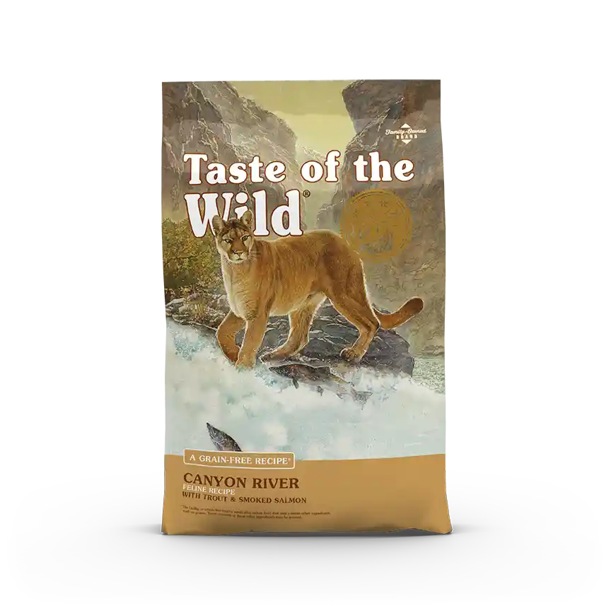 Taste Of De Wild Canyon River X 5 Lbs Taste Alimento Para Gatos 5 Lbs Taste Gatos