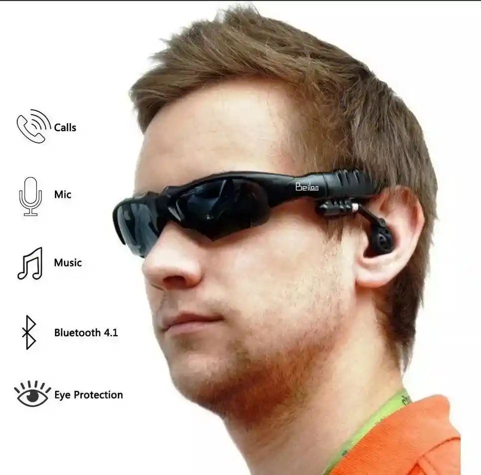 Gafas De Sol Con Bluetooth Micrófono Mp3