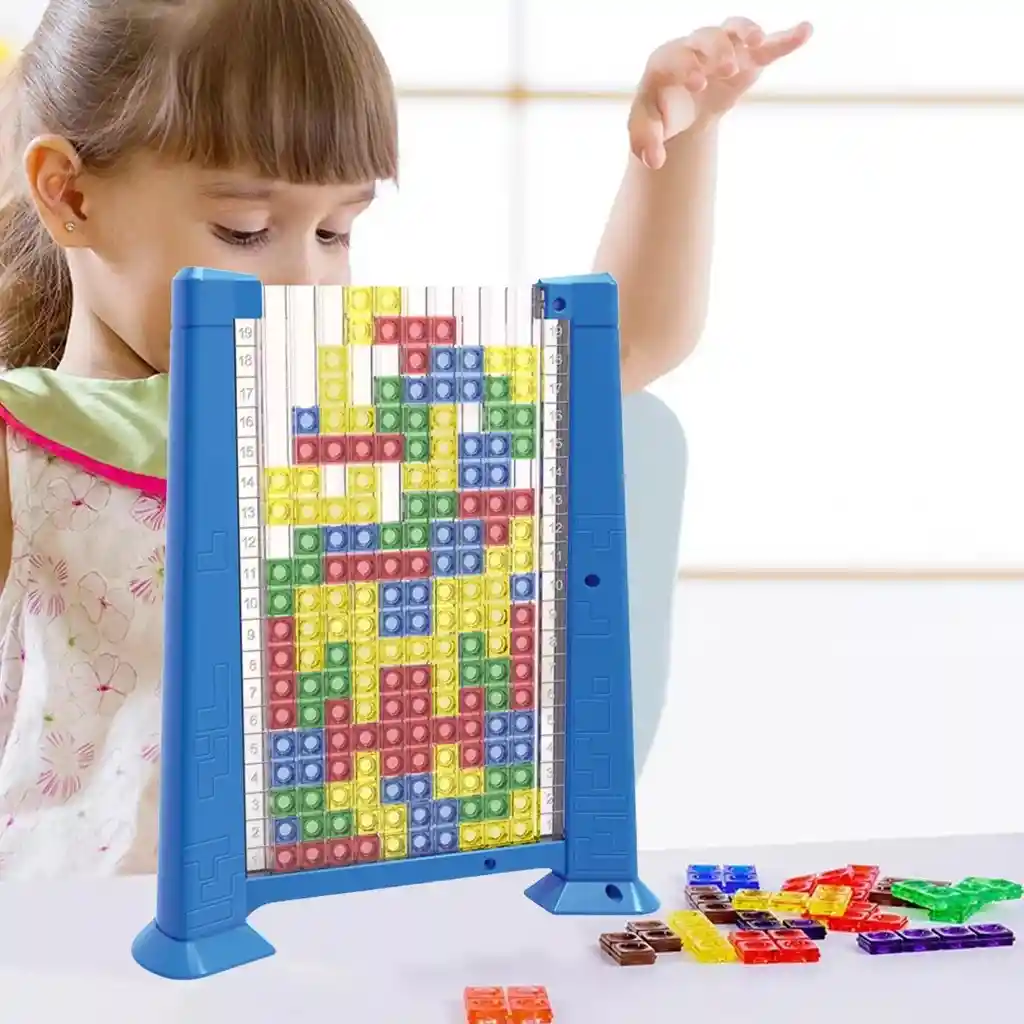 Juego De Mesa Rompecabezas Tetris Tridimensional 3d Puzzle