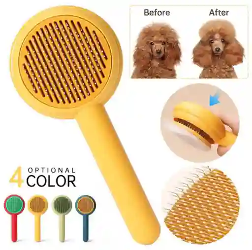 Peine Quita Pelos Para Mascotas Cepillo Limpieza