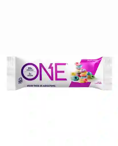 Barra De Proteina Fruity Cereal One 60 Gr