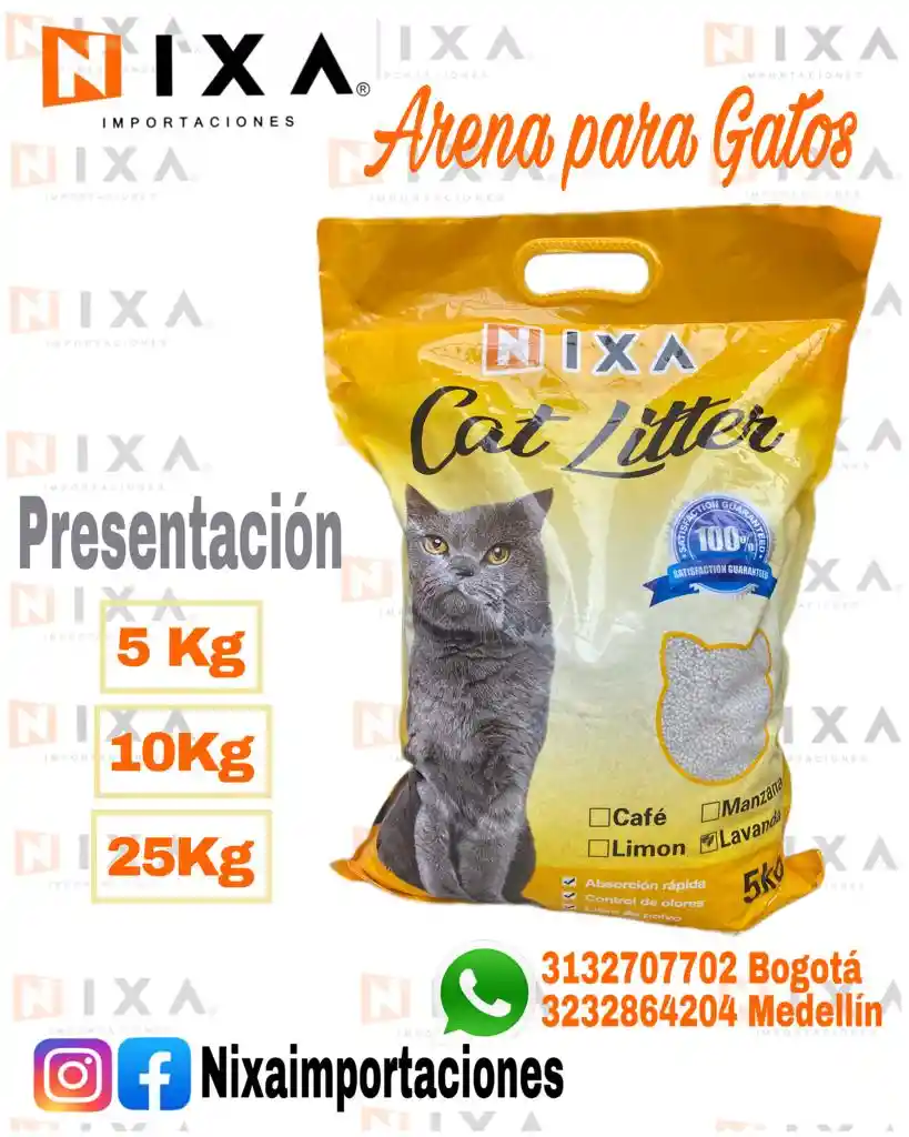 Nixa Cat Litter 10 Kilos