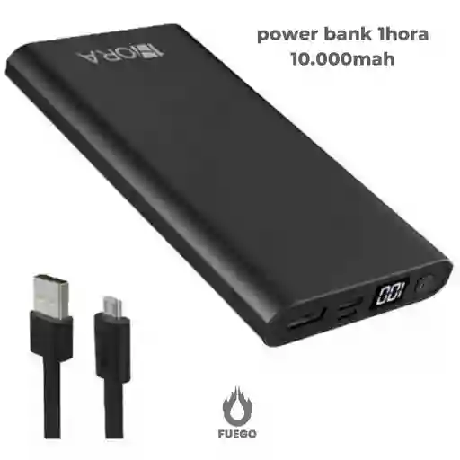 Power Bank 1hora 10.000 Mah