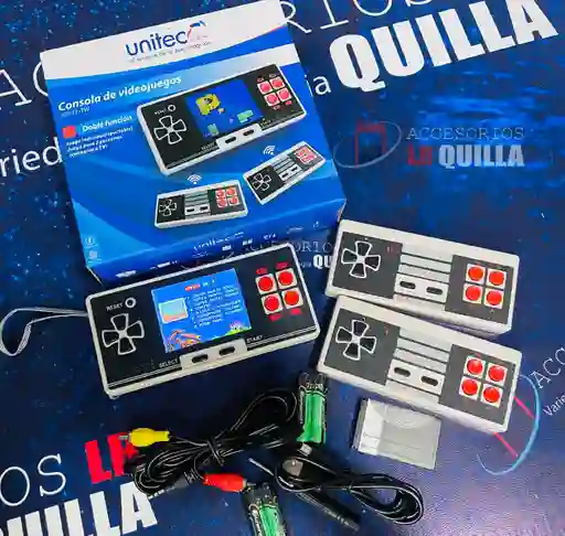 Consola De Juegos Portátil Unitec | Controles Inalambricos