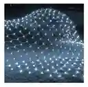 Malla Luz Led Navideña Blanca Luces Navidad 1.2x1.2m