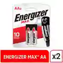 Pilas Alcalina Aa Energizer Blister X2