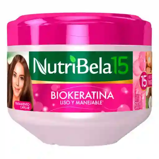 Tratamiento Nutribela Capilar Biokeratina (300 Ml)