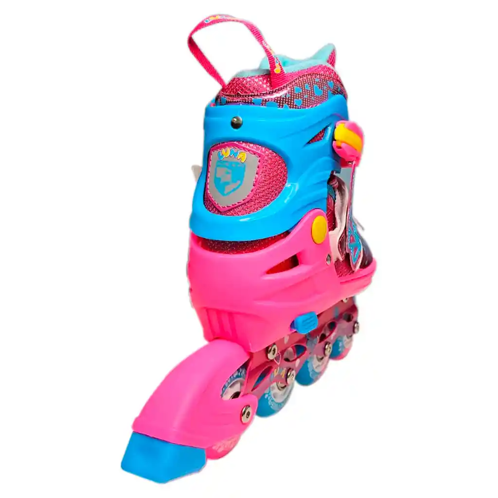 Kit Patines Semiprofesionales Casco + Protección Niñas Niños Alas