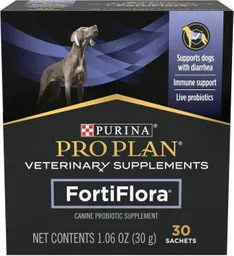 Probioticos Pro Plan Fortiflora Para Perros 1 Caja 30 Sobres