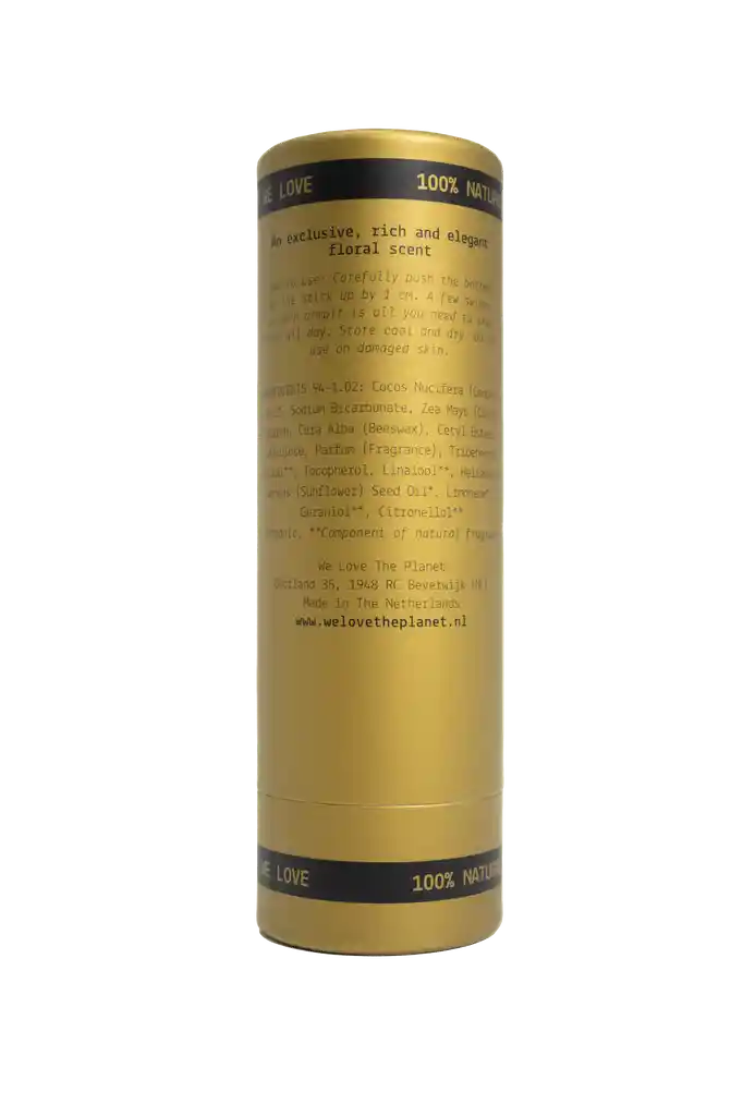 Desodorante Golden Glow We Love The Planet 65 G