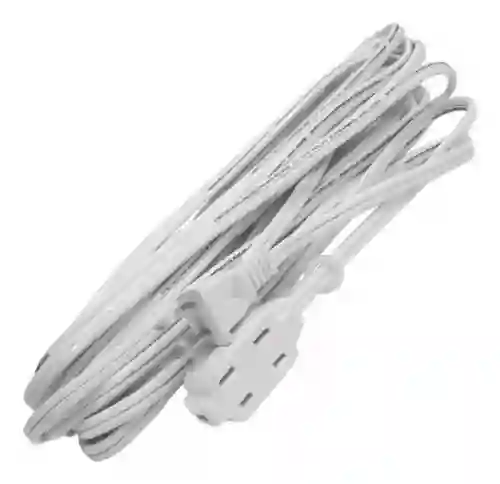 Extensión Eléctrica Blanca 5 Metros