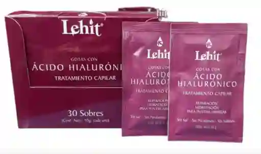 Tratamiento Lehit Gotas Con Ácido Hialurónico