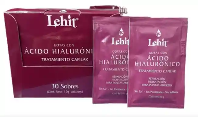 Tratamiento Lehit Gotas Con Ácido Hialurónico