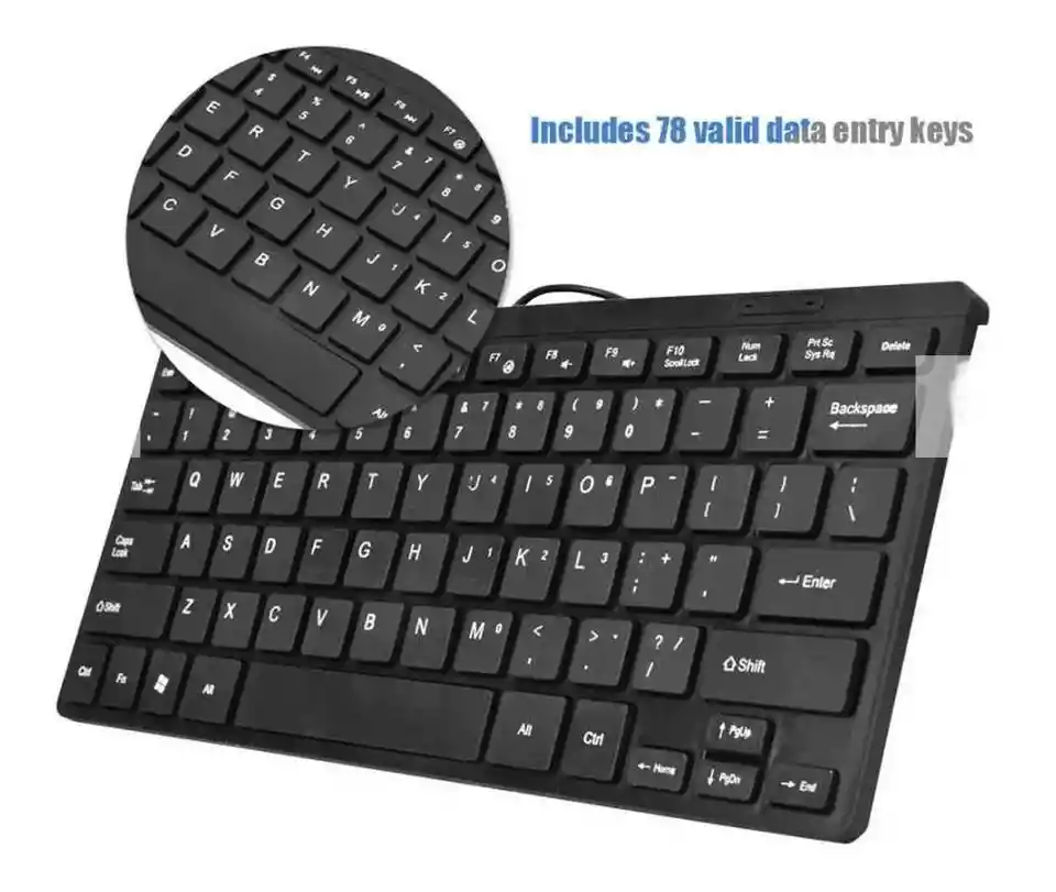 Mini Teclado Usb / Teclado Pc Usb/ Mini Teclado Computador