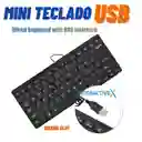 Mini Teclado Usb / Teclado Pc Usb/ Mini Teclado Computador