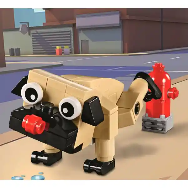 Lego Creator 3 En 1 30542 68 Piezas Perrito Pug