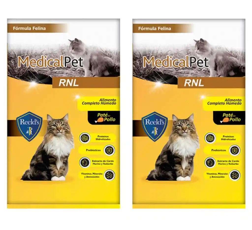 Reelds Medical Pet Rnl Alimento Húmedo | Gatos 220 G X 2 U