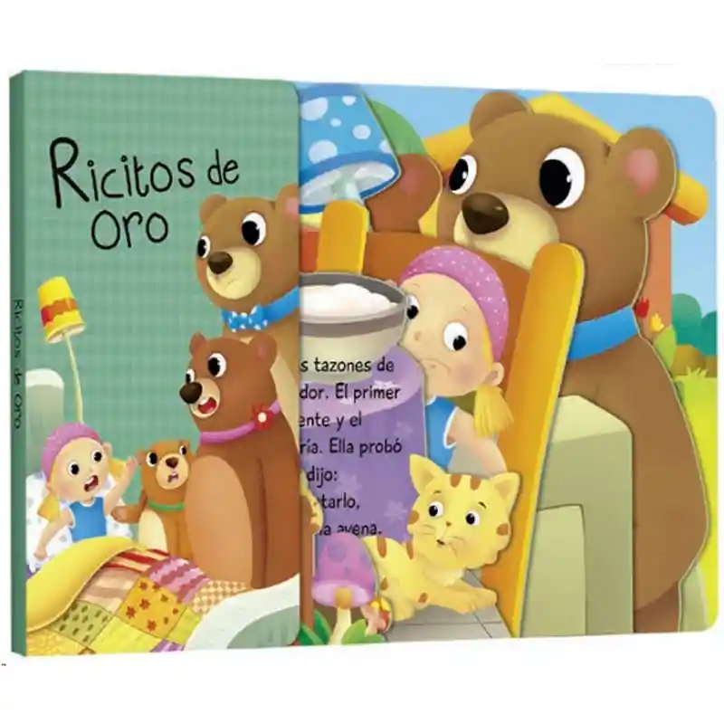 Cuento Libro Con Imagenes Troqueladas Ricitos De Oro Lexus