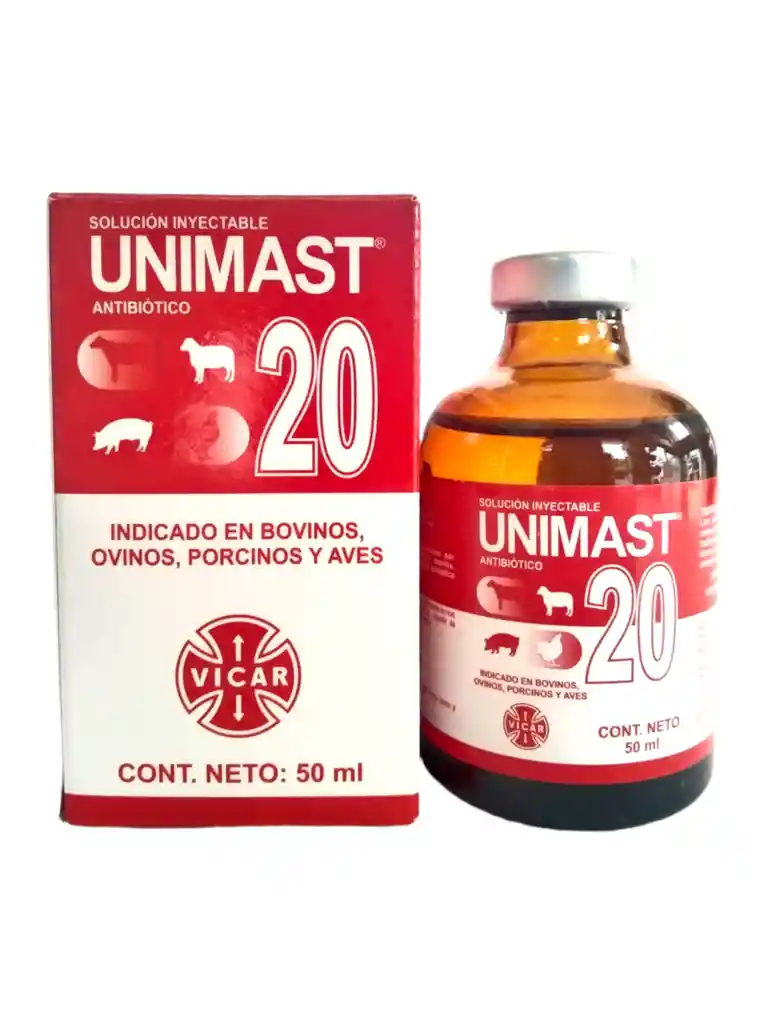 Unimast-20 Iny Fco X 50 Ml